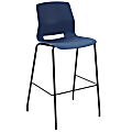 KFI Studios Imme Stacking Bar Stool, Navy/Black 1 thumbnail image