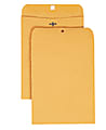 OfficeMax #90 (9" x 12") Clasp Envelopes, 28 lb Brown Kraft Paper Stock, 100 / box 1 thumbnail image