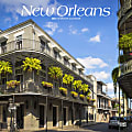 2024 BrownTrout Monthly Square Wall Calendar, 12" x 12", New Orleans, January to December