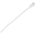 StarTech.com 100 Pack 4" Cable Tie with Mounting Hole - Screw Mount Zip Ties - Mountable Nylon Network Cable Tie Wraps