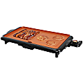 MegaChef Electric Grill/Griddle With Copper Coating, 5”H x 10-1/4”W x 18-15/16”D 1 thumbnail image