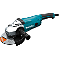 Makita 7" Corded Angle Grinder With AC/DC Switch, Blue