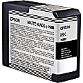 Epson® T5808 UltraChrome™ K3 Matte Black Ink Cartridge, T580800
