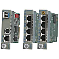 Omnitron Systems iConverter TM3 Transport Module - 1 Gbit/s - 1 x RJ-45 1 thumbnail image