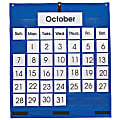 Carson-Dellosa Pocket Chart, 25" x 28 1/2", Monthly Calendar