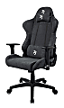 Arozzi Toretta Ergonomic Fabric High-Back Gaming Chair, Dark Gray/Black