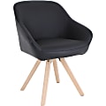 Lorell® Modern Guest Chair, Black 1 thumbnail image