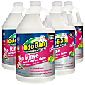 OdoBan Pet Solutions No-Rinse Neutral pH Floor Cleaner Concentrate, 1 Gallon, Pack Of 4 Jugs