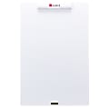 Smead® Justick Unframed Dry-Erase Mini Whiteboard With Clear Overlay, 24" x 16", White