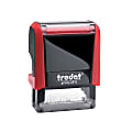 Custom Trodat Printy,  Self-Inking Clothing Marker Fabric Stamp, 1/2" x 1-7/16" Impression 1 thumbnail image