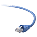Belkin® PRO Series Category 5 Patch Cable, RJ45M/M, Blue, 14'