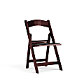 Flash Furniture Hercules Folding Chair, Red Mahogany 1 thumbnail image