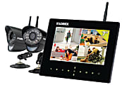 Lorex LW2732 1-Channel Surveillance System With 2 Wireless Cameras and 7" LCD Monitor
