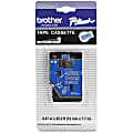 Brother P-touch 12mm Laminated Tape, 1/2"W x 25'L , Blue 1 thumbnail image
