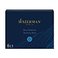 Waterman® Refills, Fountain Cartridges, Blue, Pack Of 8 1 thumbnail image