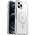 OtterBox iPhone 12 and iPhone 12 Pro Symmetry Series+ with Antimicrobial Technology Case - For Apple iPhone 12 Pro, iPhone 12 Smartphone - Clear - Drop Resistant, Bump Resistant, Bacterial Resistant - Polycarbonate, Synthetic Rubber - Retail