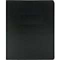 Smead PressGuard® Report Cover with Punchless Fastener - Letter - 8 1/2" x 11" Sheet Size - 1/2" Fastener Capacity - 20 pt. Folder Thickness - Pressguard, LeatherGrain - Black - Recycled - 1 / Each