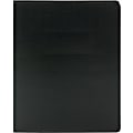 Smead PressGuard® Report Cover with Punchless Fastener - Letter - 8 1/2" x 11" Sheet Size - 1/2" Fastener Capacity - 20 pt. Folder Thickness - Pressguard, LeatherGrain - Black - Recycled - 1 / Each 1 thumbnail image