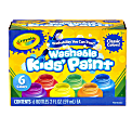 Crayola® Washable Paint, 2 Oz, Pack Of 6