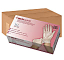 Medline MediGuard Vinyl Non-Sterile Exam Gloves, X-Large, Clear, Box Of 150 Gloves