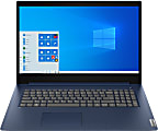 Lenovo® IdeaPad 3i Laptop, 17.3" Screen, Intel® Core™ i3, 8GB Memory, 1TB Hard Drive, Wi-Fi 6, Windows® 11, 82H900DWUS 1 thumbnail image