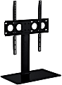 Mount-It! MI-847 Tabletop TV Stand For TVs Up To 55", 24"H x 16-5/8"W x 10-1/8"D, Black 1 thumbnail image