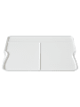 Martin Universal Mijello Fredi Palette, Oil and Acrylic, Reusable, 13" x 9", White, Pack Of 2
