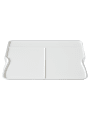 JUST STOW IT Martin Universal Mijello Fredi Palette, Oil and Acrylic, Reusable, 13" x 9", White, Pack Of 2 1 thumbnail image