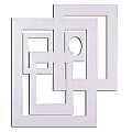 Pacon® Precut Mat Frames, White, Carton Of 60