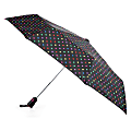 Totes Auto-Open And Close Umbrella, Medium, Candy Dots