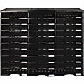 Storex Stackable Literature Sorter - 15000x Sheet - 30 Compartment(s) - Compartment Size : 9.50"x12" - 25.50"x14.13" Width31.38" - Black - Plastic 1 thumbnail image