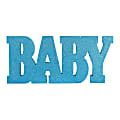 Amscan Oh Baby Boy Standing Sign, 8" x 18", Blue