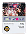 Boise Fireworx Multi-Use Color Paper, Letter Size Paper, 24 Lb, 30% Recycled, Combustible Orange, 500 Sheets