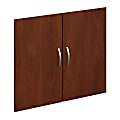 Bush Business Furniture Components Half-Height 2 Door Kit, Hansen Cherry, Standard Delivery