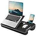 LapGear Ergo Pro Lap Desk, 3.1"H x 20.5"W x 10.5"D, Black 1 thumbnail image