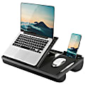 LapGear Ergo Pro Lap Desk, 3.1"H x 20.5"W x 10.5"D, Black 1 thumbnail image