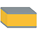 Ashley Productions Big Reading Guides, 3-3/4" x 7-1/4", Goldenrod, Pack Of 12 Guides 1 thumbnail image