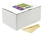 Creativity Street Wood Crafts Economy Craft Sticks, 4-1/2" x 3/8", Natural, Box of 1,000 1 thumbnail image