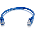 C2G-5ft Cat6 Snagless Unshielded (UTP) Network Patch Cable (50pk) - Blue - Category 6 for Network Device - RJ-45 Male - RJ-45 Male - 5ft - Blue 1 thumbnail image