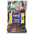 Chenille Kraft Pound Of Felt, Assorted Colors And Sizes