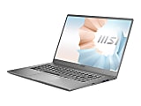 MSI Modern 15 Modern 15 A11MU-654 15.6" Rugged Ultrabook - Intel Core i5 11th Gen i5-1155G7 2.50 GHz - 8 GB  - 512 GB SSD - Carbon Gray  - Windows 10 Home - Intel Iris Xe Graphics 1 thumbnail image