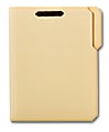 Office Depot® Brand Reinforced Manila Folder With 2 Embossed Fasteners, 1/3-Cut Tabs, Letter Size, Box Of 50 1 thumbnail image