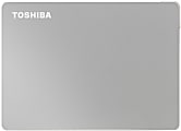 Toshiba Canvio Flex Portable External Hard Drive, 4TB, Silver