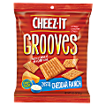 Cheez-It Grooves™ Zesty Cheddar Ranch, 3.25 Oz, Carton Of 6 1 thumbnail image