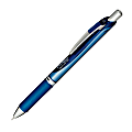 Pentel® EnerGel™ Deluxe RTX Retractable Liquid Gel Pen, Fine Point, 0.5 mm, 54% Recycled, Blue Barrel, Blue Ink
