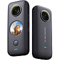 Insta360 ONE X2 Digital Camcorder - 1.3" LCD Touchscreen - 1/2.3" CMOS - High Dynamic Range (HDR) - 5.7K - 16:9 - MP4, H.264, H.265 - microSD, microSDHC, microSDXC - GPS - Memory Card - Wireless LAN - Pocket Mount, Bike Mount