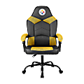Imperial Adjustable Oversized Vinyl High-Back Office Task Chair, NFL Pittsburgh Steelers, Black/Yellow 1 thumbnail image