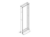 Eaton Cooper B Line Two Post  Rack open frame  flat black  45U  19" 1 thumbnail image
