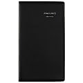 AT-A-GLANCE® DayMinder Weekly Academic Planner, 3-1/2" x 6", Black, July 2022 to June 2023, AY4800