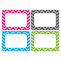 Teacher Created Materials Name Tags, Chevron, 2-1/2”H x 3-1/2”W, 36 Name Tags Per Pack, Set Of 6 Packs 1 thumbnail image